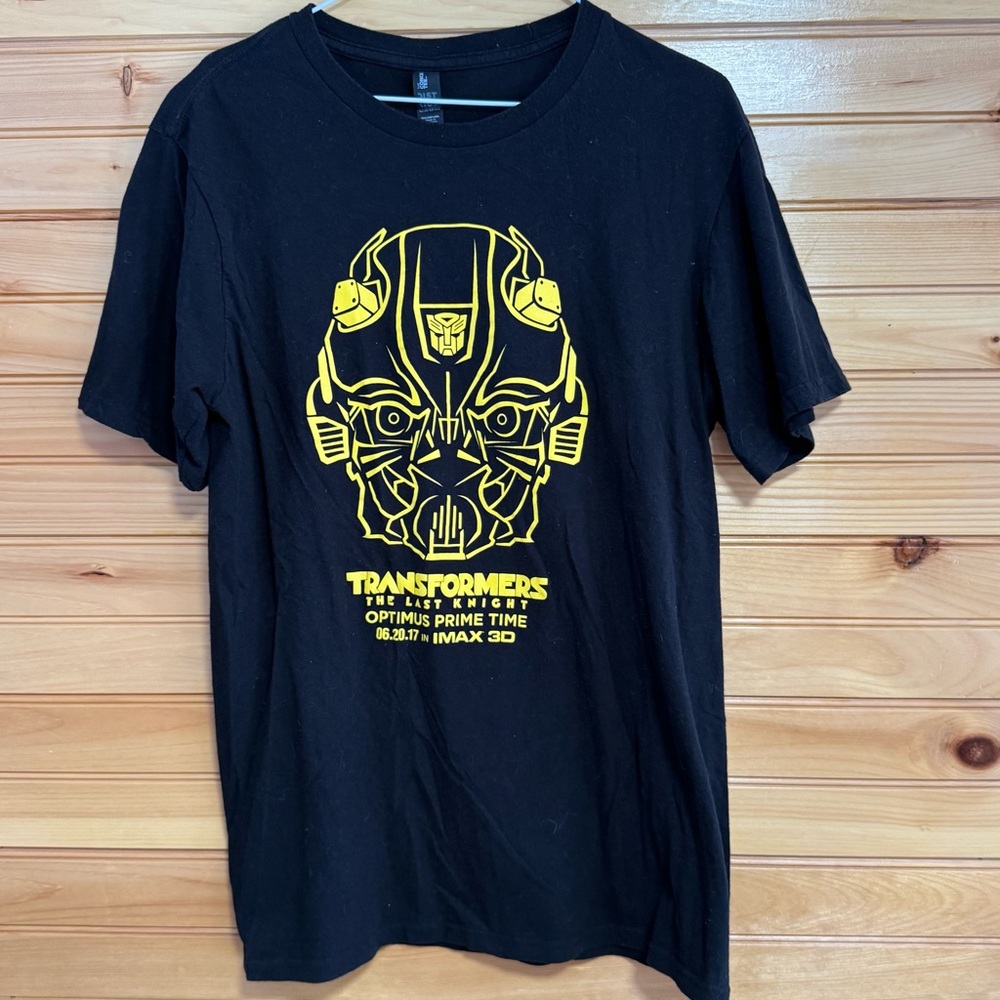 Transformers The Last Knight Fan Event 2017  Bumblebee Shirt Size Large